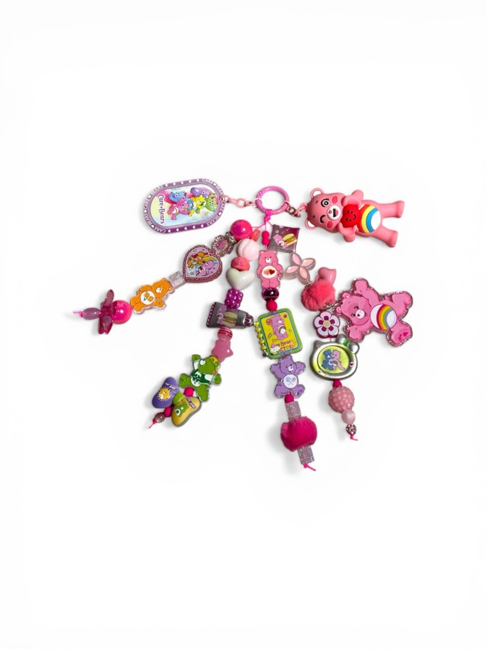 Cheer Care Bear Bag Charm